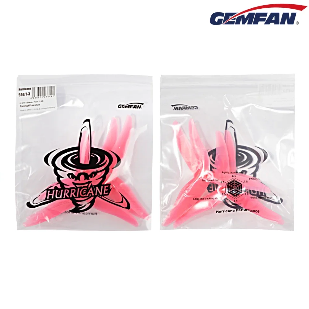 10 çift (10CW + 10CCW) Gemfan  - Drone Racing Propeller incelemesi ve fiyatı