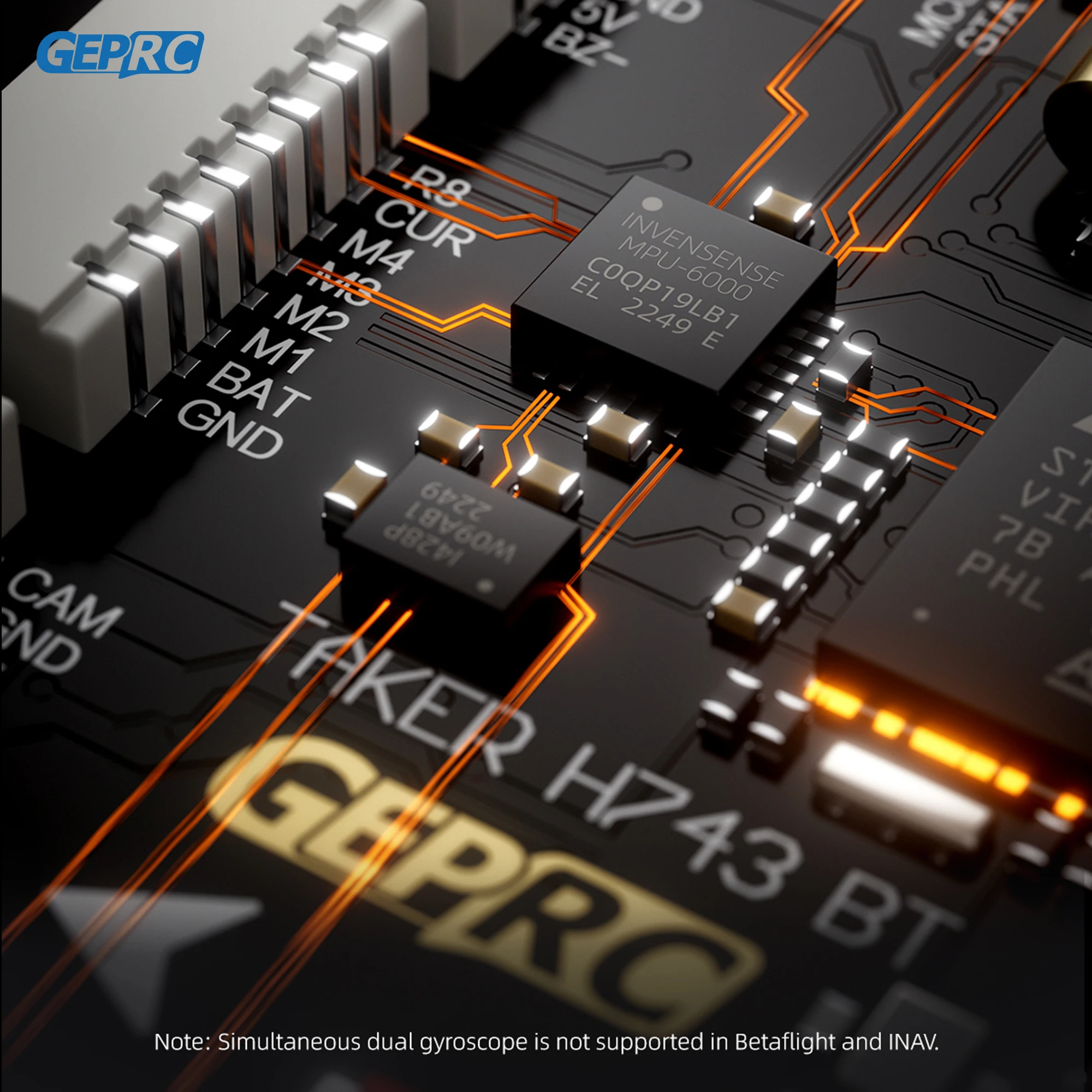 GEPRC TAKER H743 BT 32Bit 65A  - Drone Racing Esc incelemesi ve fiyatı