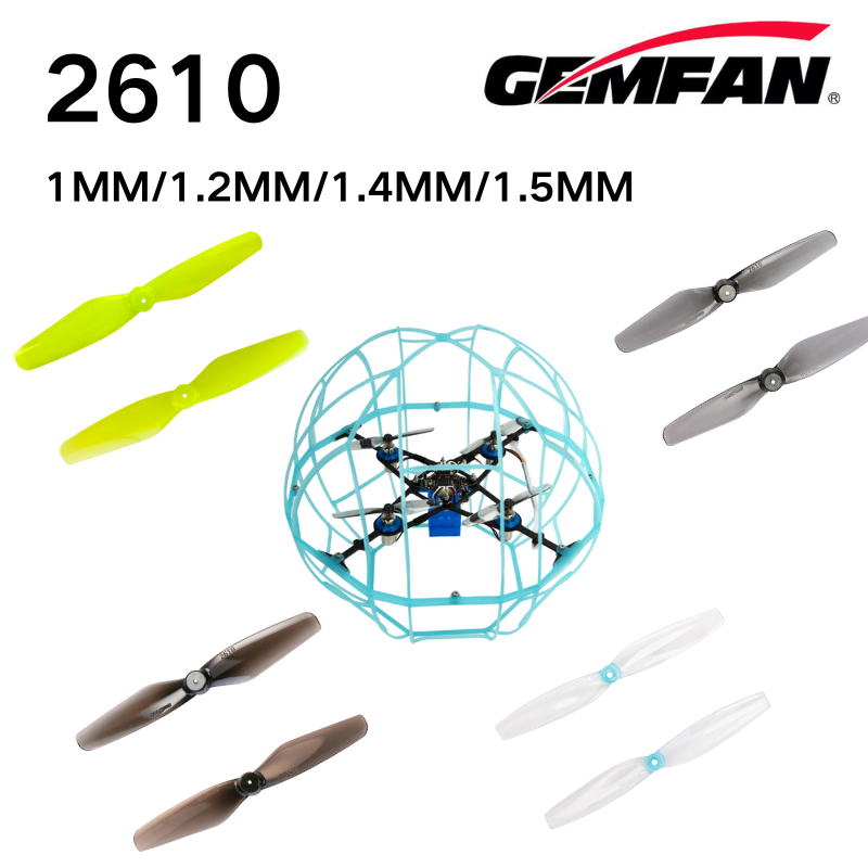 2610 Props Gemfan 2.6 inç 2 Ka - Drone Racing Esc incelemesi ve fiyatı