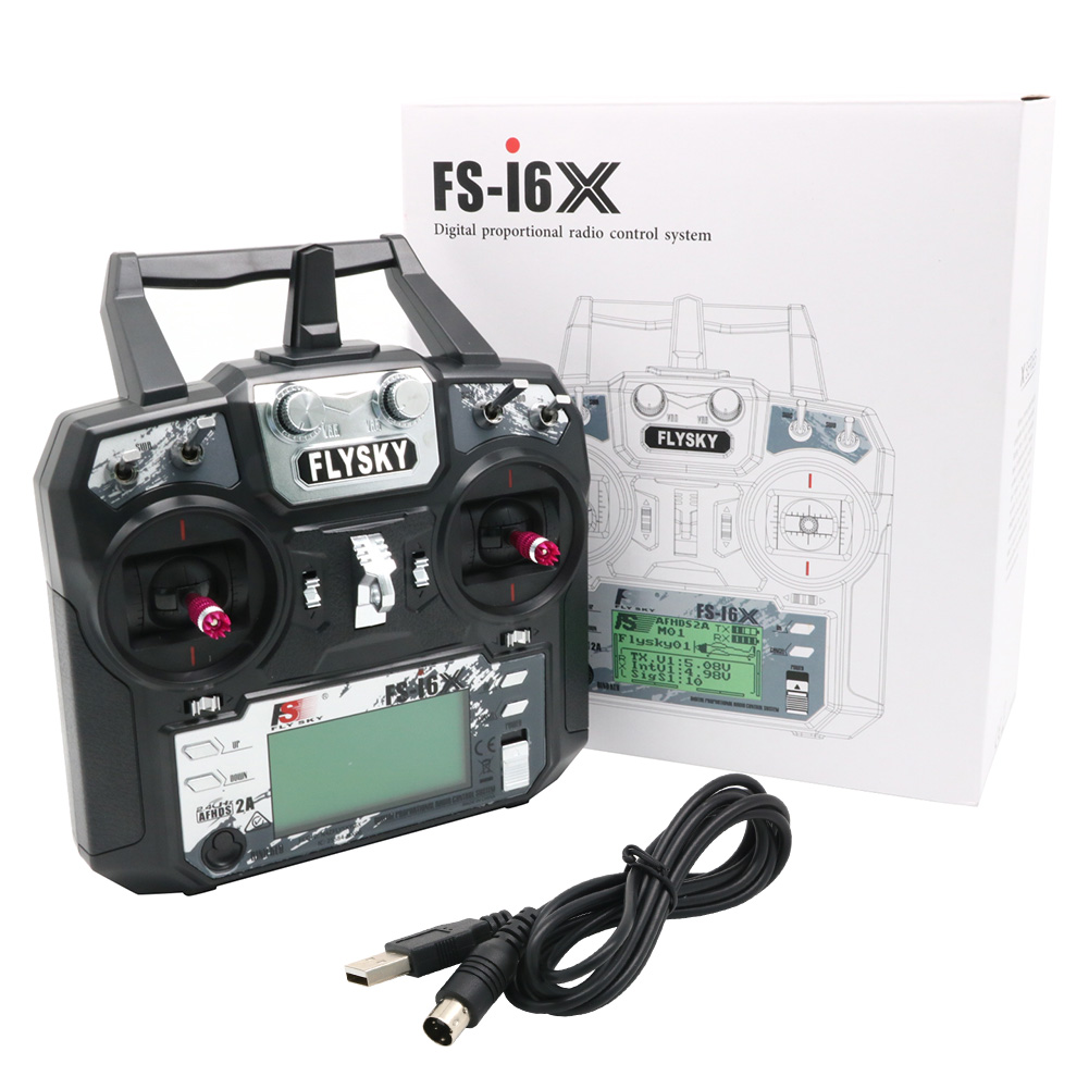 FLYSKY FS-i6X FS i6X 10 Kanall - Drone Racing Transmitter incelemesi ve fiyatı