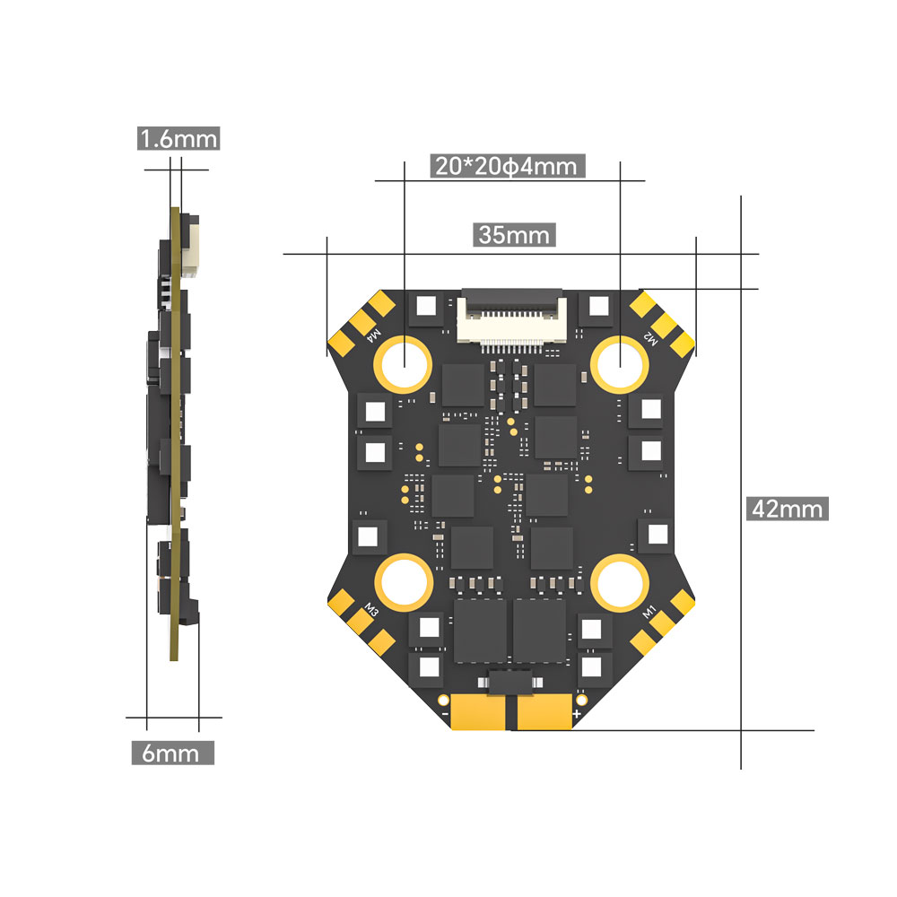 iFlight Borg F7 Mini Stack Uçu - Drone Racing Esc incelemesi ve fiyatı